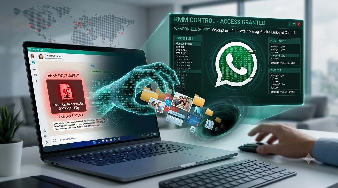 How a Shared WhatsApp Message Can Steal Your Complete Data